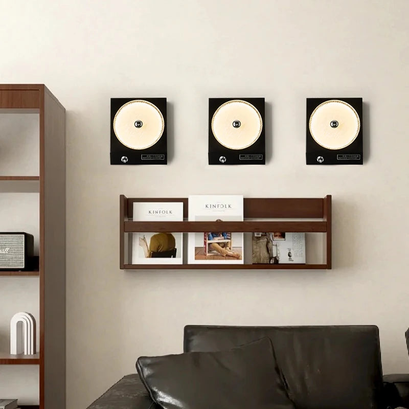 The Vinyl Wall Light | Retro Industrial Sconce